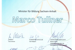 Urkunde Ehrenmitgliedschaft SC Tullner